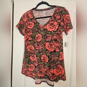 LuLaRoe Pink Christy T